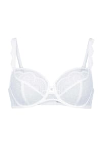 ROSA FAIA - Selma Bügel-BH, Spitzen-Details, stützend, für Damen - 001 SCHWARZ
