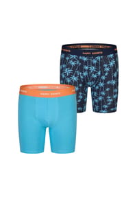 HAPPY SHORTS - Langer Boxer Jersey Boxer Briefs - black-neon
