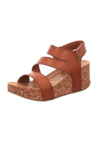 Blowfish® MALIBU - Lederimitat Sandalen - Mittelbraun