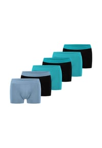 bruno banani - Retro Short / Pant 6er Pack Flowing - Cranberry