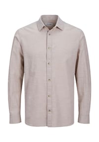 ORIGINALS by JACK & JONES - Freizeithemd, Comfort-Fit, Langarm, Kent-Kragen, für Herren - CROCKERY