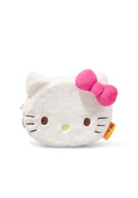 Steiff HELLO KITTY - Geldbeutel Hello Kitty, Reißverschluss, für Kinder - WEIß
