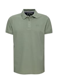RUSTY NEAL® - Poloshirt Uni im klassischen Design - Anthrazit