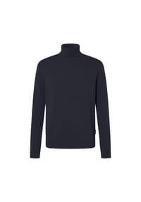 JOOP! JEANS - Herren Rollkragen-Strickpullover - Lemrigo, Feinstrick, Wollmischung - Dunkelblau