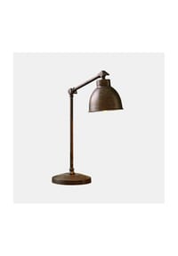 LOBERON - Schreibtischlampe Cheeklee antikbraun - antikbraun