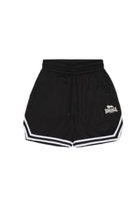 LONSDALE™ - Unisex Shorts normale Passform STENSCHOLL - Black/White