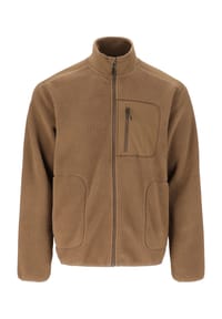 WHISTLER - Fleecejacke Felis aus weichem Teddyfleece mit flachen Nähten - 1016 Phantom