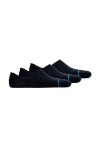STANCE - Unisex Sneakersocken 3er Pack - Icon No Show, Logo, Basic - Dunkelblau