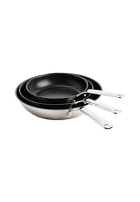KitchenAid - Pfannen-Set Stainless Steel (CC003572-001) - silber