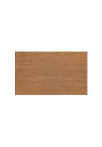 WECONhome Fußmatte Coco Mat - Schmutzfangmatte aus Kokos, Antirutschbeschichtung, natur, unifarben - Fußmatte - beige