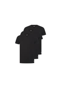 G-STAR RAW - Herren T-Shirt, 3er Pack - COVE, Rundhals, einfarbig - Schwarz