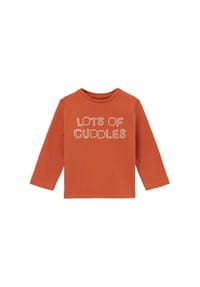 s.Oliver - Langarmshirt, Baumwolle, für Babys und Kleinkinder - 2706  ORANGE