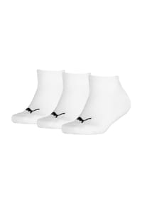 PUMA® - Kurzsocken, 3er-Pack, Rippbündchen, für Kinder - 001 ROSA/WHITE