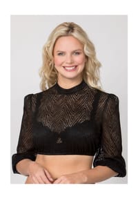 STOCKERPOINT - Dirndlbluse Cleo - SCHWARZ