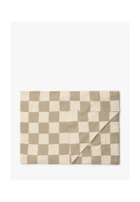 Marc O'Polo Home Plaid Rykki - Rykki - Dark Sand