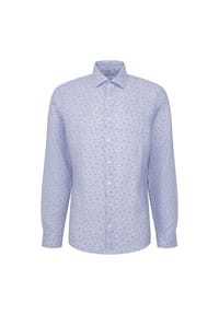seidensticker - Leinenhemd Schwarze Rose - Light Blue (0012)