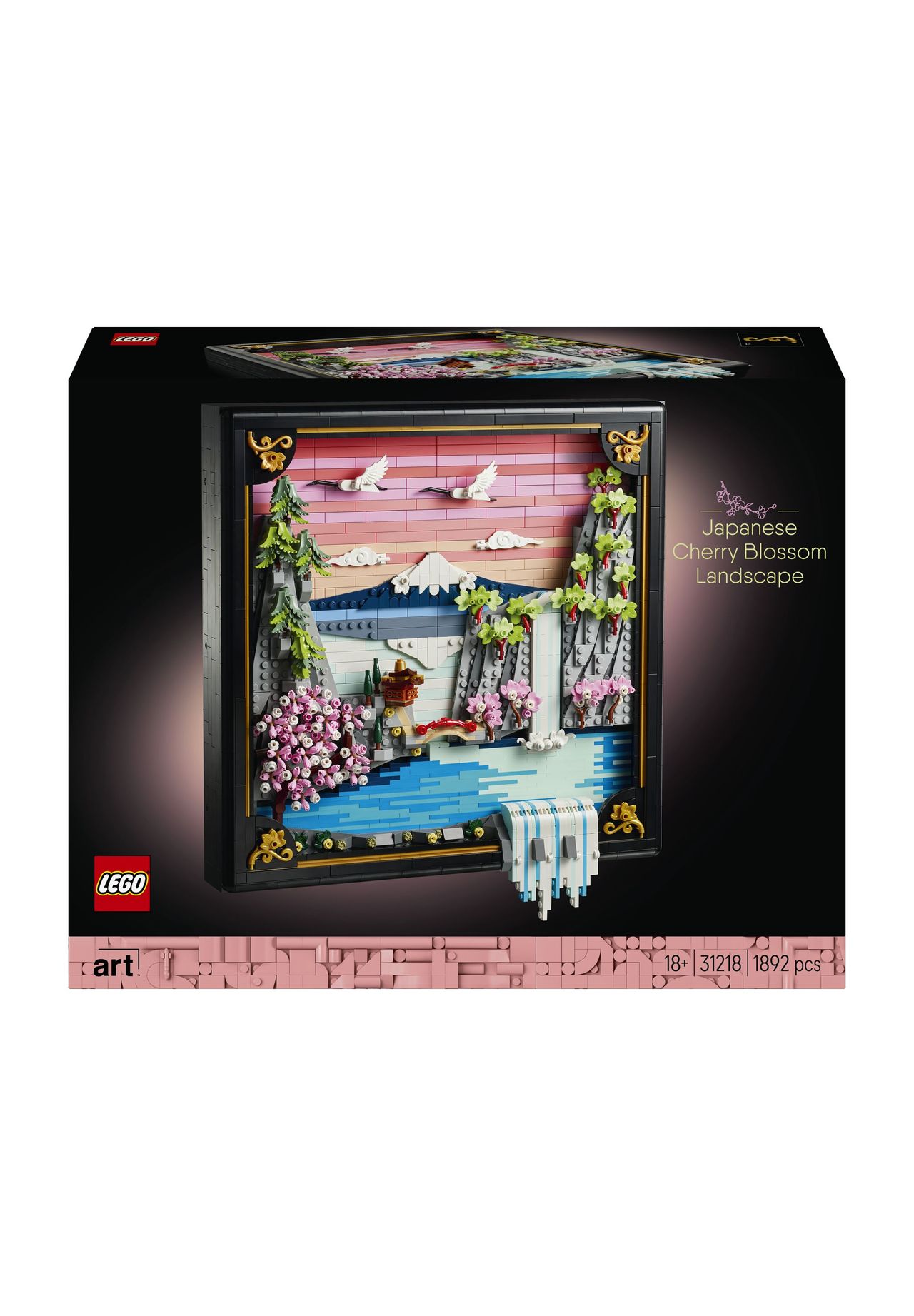 Lego Art 31218 - Japanische Kirschblütenlandschaft - Bild 15