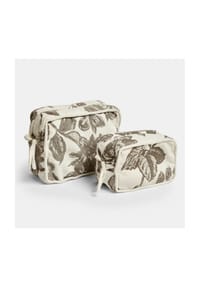 LOBERON - Täschchen 2er Set Brilonne creme/braun - creme/braun