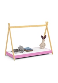 Akord - Smile Kinderbett mit Matratze - rosa
