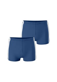 SCHIESSER - Boxer-Badehose Ocean Swim - blau