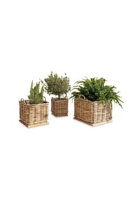 LOBERON - Korb 3er Set Chalet braun - braun