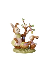 Goebel Figur Hasen - Zauberhaft geschmückt - Osterhasen - Bunt