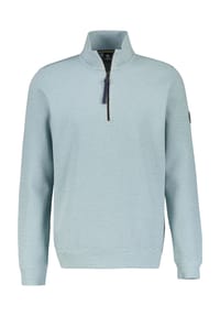 LERROS - Sweatshirt, Troyerkragen, für Herren - 338 URBAN RED