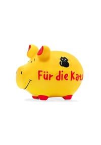 KCG - Spardose "Für die Katz" - GELB