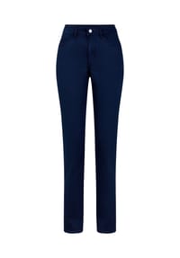 PADDOCK'S® - Slim Fit Hose mit High Waist und Stretch PAT - light grey