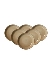Ritzenhoff & Breker Suppenteller Alicante ø 21 cm 6er Set - ALICANTE - braun