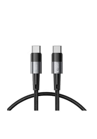 COFI - Tech-Protect UltraBoost USB-C / USB-C PD-Kabel 60 W 3 A 0,25 m Grau - Grau 25 x1 x 1 cm