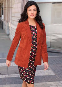 Alba Moda - Cordblazer - orange