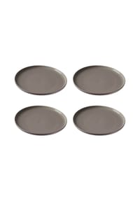 Ritzenhoff & Breker Speiseteller Jasper ø 26.0 cm 4er Set - JASPER - grau