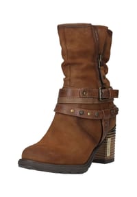 MUSTANG® - Lederimitat Stiefelette - Whisky