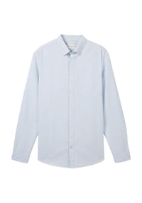 TOM TAILOR - Freizeithemd, Regular Fit, Langarm, Button-Down-Kragen, für Herren - 28941 NAVY CHAMBR