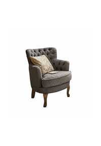 LOBERON - Sessel Calgary grau - grau