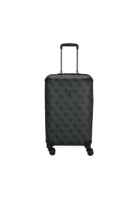 GUESS Berta - Berta 22 IN - 4-Rollen-Trolley 64 cm erw. (coal logo) - coal logo