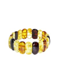 OSTSEE-SCHMUCK® - Armband , Tira , Bernstein - mehrfarbig