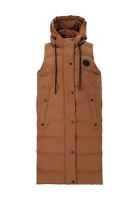 weather report® - Steppweste Chief mit langem Schnitt - 1001 Black