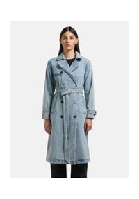 khujo™ - Trenchcoat Hera - Bleached Blue