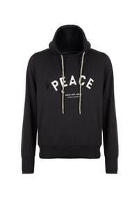 ROADSIGN® australia - Damen Sweatshirt Harmony dezenter Look mit Peace-Motiv für entspannte Wohlfühlmomente - anthrazit