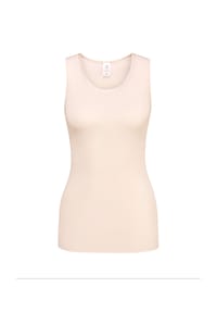 CALIDA - Damen Tank-Top aus Wolle-Seide True Confidence - light ivory