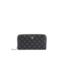 JOOP! CORTINA 1.0 - Langbörse, RFID-Schutz, Logo, Kornblumen-Muster, Reißverschluss, für Damen - 472 DARK NAVY