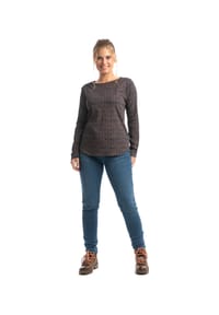 ROADSIGN® australia Damen Shirtbluse AOP mit Rundhalsausschnitt, lässiger Sweater mit Frontprint, 100 Prozent Baumwolle Bild 4