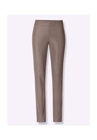 heine - Lederimitat-Leggings - braun