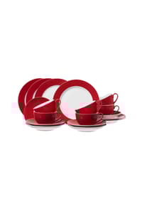 Ritzenhoff & Breker - Kaffeeservice Doppio 18er Set DOPPIO - rot