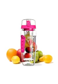 LA VAGUE - Trinkflasche mit Einsatz VITALITY - lila