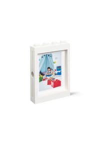 LEGO® - LEGO Bilderrahmen für 10x15 cm Bilder - White, Kunststoff - blau