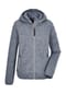 killtec® Strickfleecejacke, Kapuze, meliert, für Kinder Bild 1