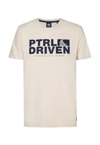 Petrol Industries® - T-Shirt Kurzarmshirt - beige